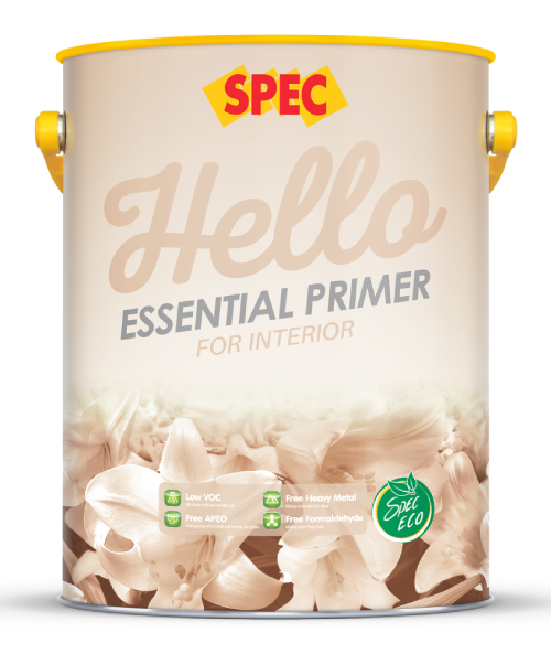 SPEC HELLO ESSENTIAL PRIMER FOR INTERIOR 4,375L